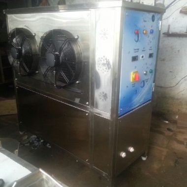 Soda chilling process chiller